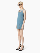 Charger l&#39;image dans la galerie, DENIM MINI DRESS - Nina Ricci
