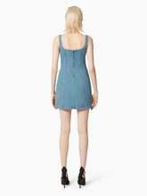 Charger l&#39;image dans la galerie, DENIM MINI DRESS - Nina Ricci
