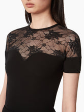 画像をギャラリービューアに読み込む, TOP WITH LACE INSERT - Nina Ricci
