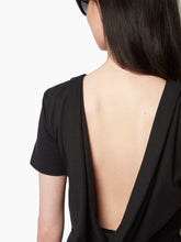 Load image into Gallery viewer, T-SHIRT WITH PLUNGING DRAPED BACK - Nina Ricci
