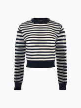 Load image into Gallery viewer, TRANSPARENT STRIPED SWEATER - Nina Ricci
