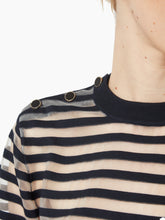 Load image into Gallery viewer, TRANSPARENT STRIPED SWEATER - Nina Ricci
