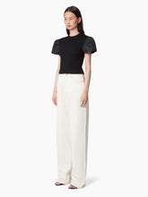 Load image into Gallery viewer, T-SHIRT WITH PEPLUM SHORT SLEEVES - Nina Ricci
