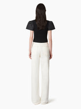 Load image into Gallery viewer, T-SHIRT WITH PEPLUM SHORT SLEEVES - Nina Ricci
