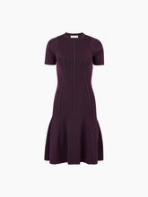 Charger l&#39;image dans la galerie, PEPLUM DRESS IN TUBULAR CORSET - Nina Ricci
