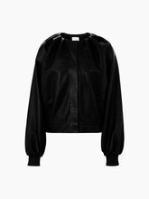 Load image into Gallery viewer, SHORT BOMBER IN NAPPA LEATHER - Nina Ricci
