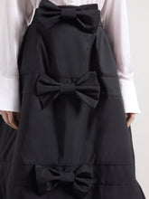 画像をギャラリービューアに読み込む, Black Taffeta Maxi Skirt
