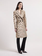 画像をギャラリービューアに読み込む, Leopard Taffeta Frock Coat
