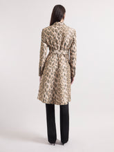 画像をギャラリービューアに読み込む, Leopard Taffeta Frock Coat
