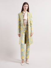 画像をギャラリービューアに読み込む, Flower Jacquard Frock Coat
