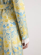 画像をギャラリービューアに読み込む, Flower Jacquard Frock Coat
