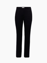 画像をギャラリービューアに読み込む, Black Cady Straight Pants
