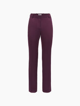 画像をギャラリービューアに読み込む, Burgundy Cady Tailoring Pants
