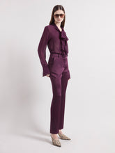画像をギャラリービューアに読み込む, Burgundy Cady Tailoring Pants
