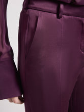画像をギャラリービューアに読み込む, Burgundy Cady Tailoring Pants
