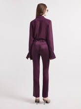 画像をギャラリービューアに読み込む, Burgundy Cady Tailoring Pants
