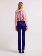 画像をギャラリービューアに読み込む, Blue Cady Tailoring Pants
