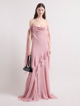 Charger l'image dans la galerie, Pink Maxi Silk Dress

