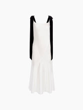 Charger l'image dans la galerie, Robe sirène crème en satin
