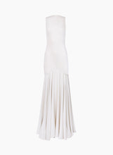 Load image into Gallery viewer, Cream Mermaid Dress With Open Back
