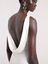 Load image into Gallery viewer, Cream Mermaid Dress With Open Back
