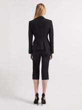 画像をギャラリービューアに読み込む, Black Jacquard Blazer
