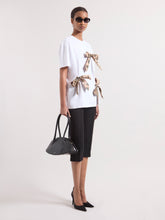 Load image into Gallery viewer, White Bow T-Shirt
