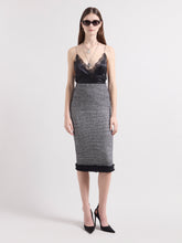 Load image into Gallery viewer, Tweed Midi Skirt
