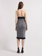 Load image into Gallery viewer, Tweed Midi Skirt
