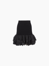 Charger l'image dans la galerie, Black Wool Skirt
