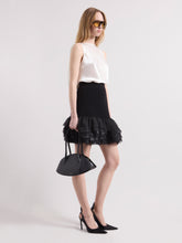 Charger l'image dans la galerie, Black Wool Skirt
