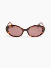 Charger l'image dans la galerie, Lunettes de soleil ovales vintage havane

