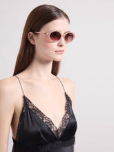 Charger l'image dans la galerie, Lunettes de soleil ovales vintage roses
