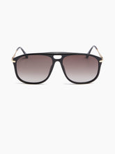 Charger l'image dans la galerie, Lunettes de soleil carrées oversize noires
