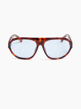 Charger l'image dans la galerie, Lunettes de soleil aviateur oversize havane
