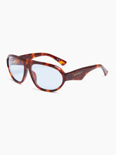 Charger l'image dans la galerie, Lunettes de soleil aviateur oversize havane
