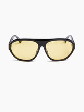 Charger l'image dans la galerie, Lunettes de soleil aviateur oversize noires
