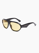 Charger l'image dans la galerie, Lunettes de soleil aviateur oversize noires
