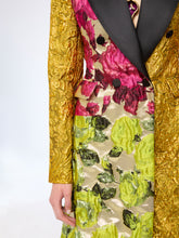 Load image into Gallery viewer, Patchwork Jacquard Frock Coat
