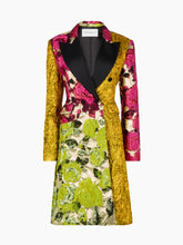 Cargar imagen en el visor de la galería, Patchwork Jacquard Frock Coat
