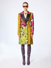 Cargar imagen en el visor de la galería, Patchwork Jacquard Frock Coat
