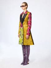 Cargar imagen en el visor de la galería, Patchwork Jacquard Frock Coat
