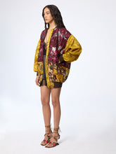 Load image into Gallery viewer, Jacquard Patchwork Bomber
