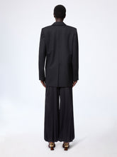 Charger l&#39;image dans la galerie, Black Harem Silk Satin Pants
