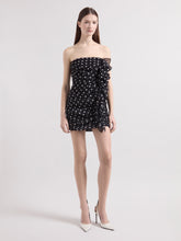 Load image into Gallery viewer, Polka Dots Bustier Mini Dress
