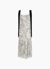 Load image into Gallery viewer, Satin Polka Dots Midi Dress

