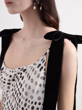 Load image into Gallery viewer, Satin Polka Dots Midi Dress
