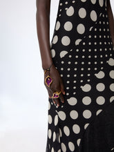 Load image into Gallery viewer, Polka Dot Silk Dress
