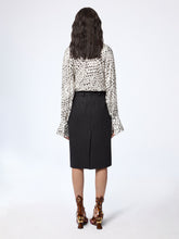 Charger l'image dans la galerie, Polka Dot Satin Shirt With Bell Cuffs
