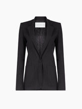 Charger l'image dans la galerie, Pinstriped Wool Blazer
